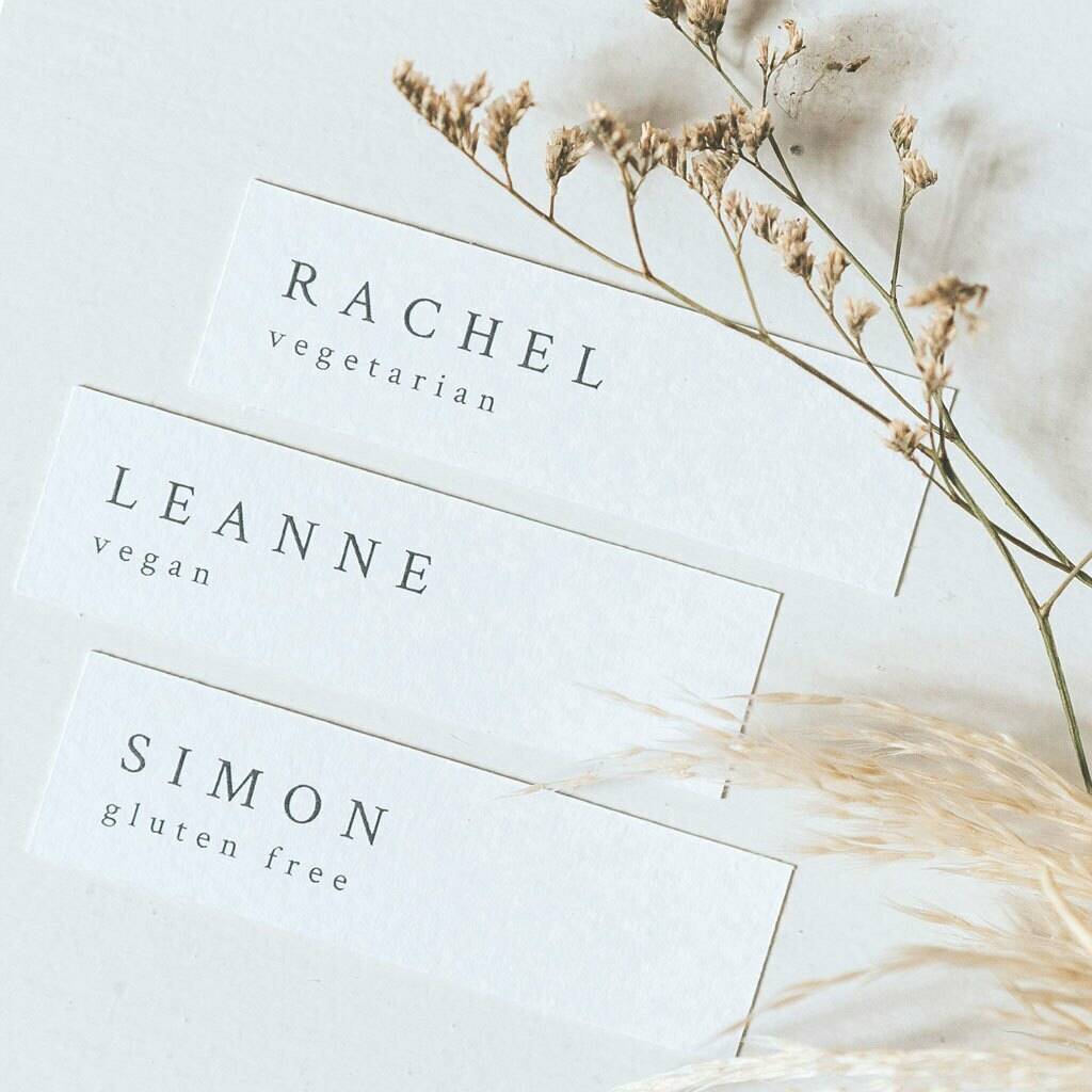 Rachel Small Name Tags, 1 of 5