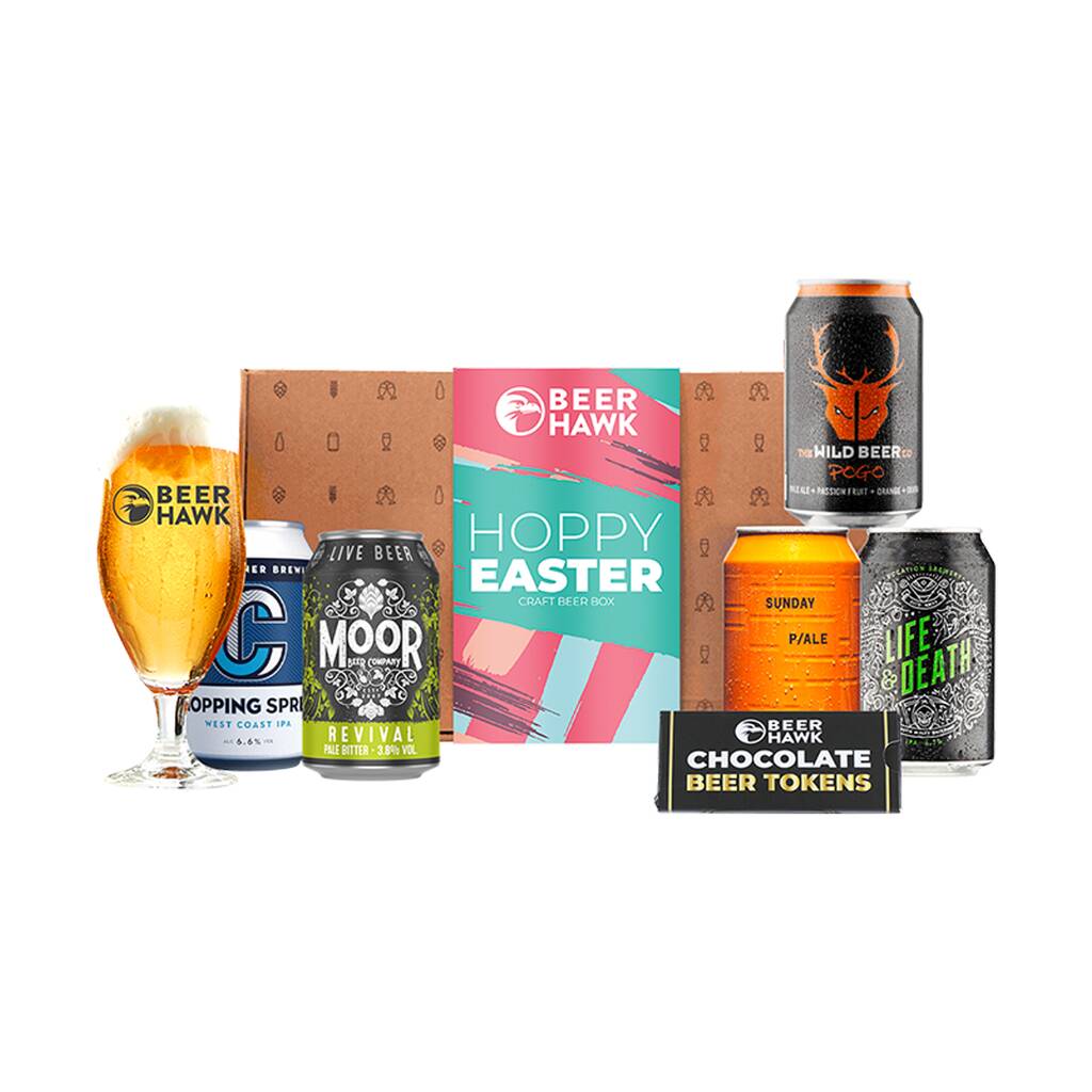 Hoppy Easter Craft Beer Gift Box By Beer Hawk