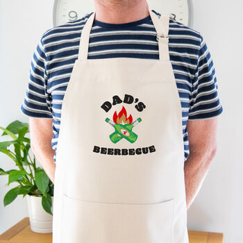Dad's Beerbecue Father's Day Apron, 2 of 2