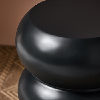 Essie Curvy Side Table In Ash, 4 of 5
