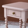 Harlow Bedside Table In Desert Rose, thumbnail 4 of 5