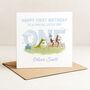 1st Birthday Card Personalised For Boy, thumbnail 2 of 6