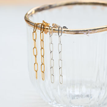 Timeless Paperclip Earrings, 9 of 9