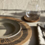 Cork Max Placemat Set Of Two | Sandy Lines, thumbnail 4 of 9