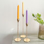 Pastel Dinner Candles Soy Wax Taper Candle, thumbnail 2 of 8