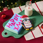Personalised Christmas Penguin Letterbox Iced Cookie, thumbnail 1 of 11
