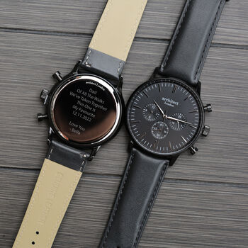 Architect Motivator In Black With Black Strap, 3 of 5