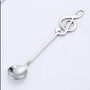 Stainless Steel Musical Note Coffee Spoon, thumbnail 4 of 6