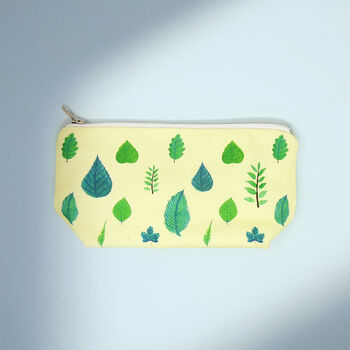 Cotton Leaf Makeup And Cosmetic Bag, 2 of 6