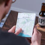 Personalised Map Location Pocket Notebook, thumbnail 3 of 4