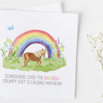 Personalised Pet Memorial Card Pony Memorial … 1v6e, 2 of 5