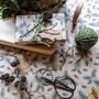 100% Recyclable Pine Cone Kraft Gift Wrap Set, thumbnail 3 of 3