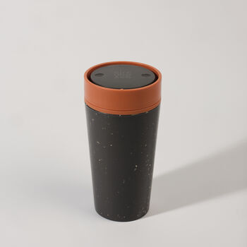 Circular Leakproof Lockable Reusable Cup 12oz Orange, 5 of 8