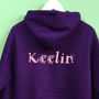 Personalised 'Loved' Mothers Day Hoodie, thumbnail 2 of 9