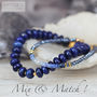 Ombre Blue Sapphire Bracelet In Silver Or Gold, thumbnail 6 of 11