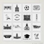 Liverpool Personalised Illustrated Wall Art Large, thumbnail 6 of 8