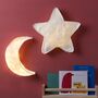Star And Moon Shaped Lighting Set For Kids Rooms, thumbnail 1 of 6