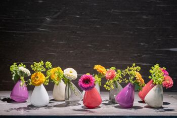 Tumbling Glass Vase Violet, 5 of 7