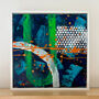 No More U Turns Framed Abstract Painting, thumbnail 6 of 8