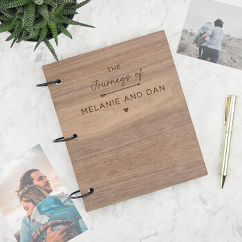 Personalised ‘The Adventures Of’ Wooden Scrapbook, 3 of 10