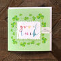 Good Luck Clover Card, thumbnail 4 of 5