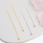 Sterling Silver Minimalist Ball Ear Threader, thumbnail 1 of 10