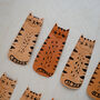 Leather Cat Bookmark, thumbnail 4 of 6