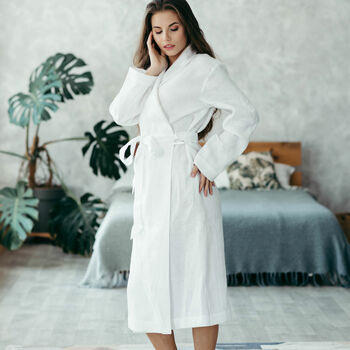 Linen Robe For Women, 5 of 12
