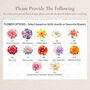 Personalised Mum Daisy Flower Acrylic Block Gift, thumbnail 2 of 3