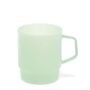 Mint Green Stacking Glass Coffee Cup, thumbnail 2 of 4