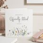 Personalised Floral Retirement Card For Her, thumbnail 1 of 7