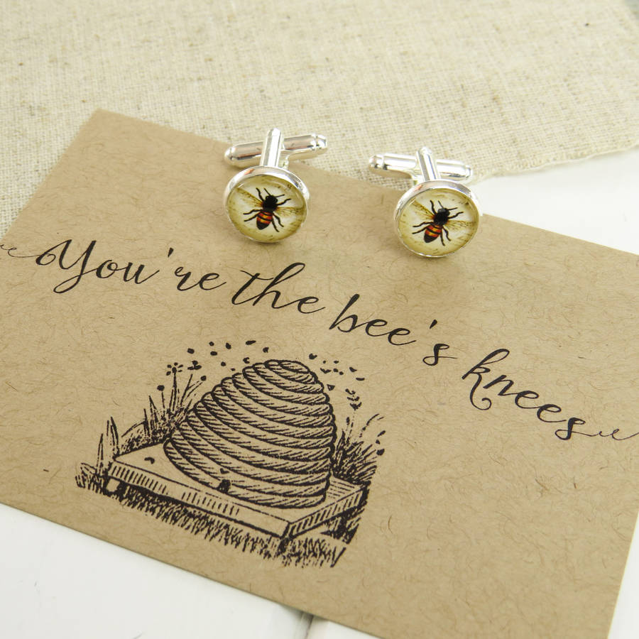 Image of 'You're The Bee's Knees' Cufflinks
