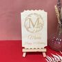 Personalised Floral Wooden Engraved Birthday Cards, thumbnail 2 of 9