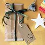 Personalised Christmas Name Gift Slim Metal Bookmark, thumbnail 8 of 8