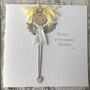 Personalised Dollie Angel Christmas Card, thumbnail 3 of 3