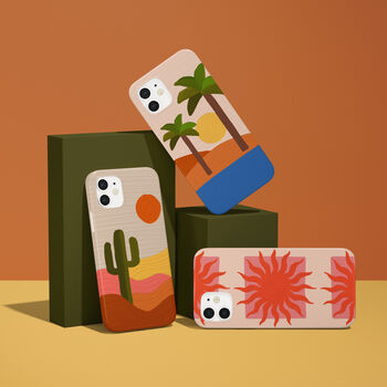 Palmtree Phone Case Durable iPhone Samsung Mobile Cover, 3 of 3