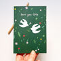 Love You Lots Birds Card, thumbnail 2 of 3