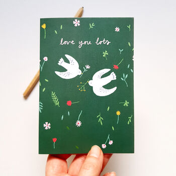 Love You Lots Birds Card, 2 of 3