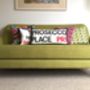 The Personalised Iconic Street Name Cushion, thumbnail 9 of 12