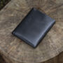 Luxury Black Leather Passport Holder Wallet Gift Boxed Personalised, thumbnail 6 of 6