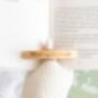 Bookworm Wooden Page Thumb Holder, thumbnail 5 of 5