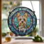 Yorkshire Terrier Memorial Suncatcher, thumbnail 3 of 6