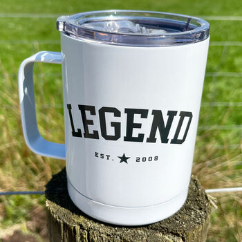 Personalised The Legend Fathers Day Travel Mug, 2 of 4