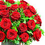 Two Dozen Red Roses Fresh Flower Bouquet Romantic Gift, thumbnail 5 of 7