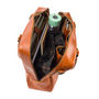 Personalised Tan Buffalo Leather Oxford Zip Up Satchel, thumbnail 6 of 9
