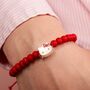 Hello Kitty Red Bead Bracelet With Hello Kitty Charm, thumbnail 1 of 3