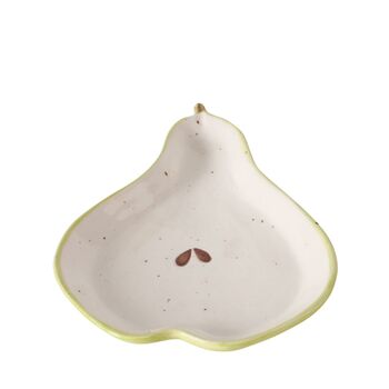 Summer Zest Pear Shaped Ceramic Dish, 2 of 4