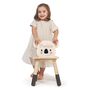 Personalised Pink And White Rabbit Chair, thumbnail 4 of 5