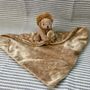 Personalised Lion Baby Comforter Blanket, thumbnail 1 of 2