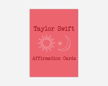 Taylor Swift Affirmation Cards V1, 4 of 4